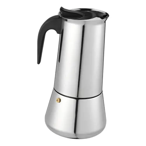 Produktbild: WATIIFUFU Maker Pot 200ml Espressokocher Edelstahl Griechische Kaffeekanne