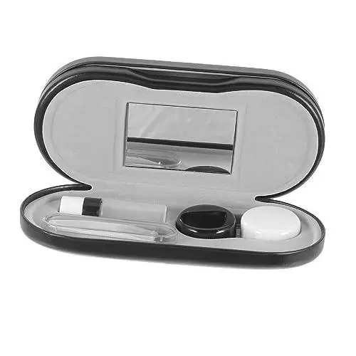 Produktbild: WATIIFUFU 2-in-1-brillen-organizer Für Zuhause Und Unterwegs Kratzfestes Etui Linsentasche