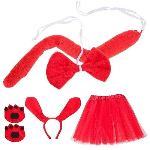 Produktbild: WATIIFUFU 1 Set Stoff Verschleißfest Tierkostüm Cosplay Tierkostüm Hundekostüm Cosplay Welpenkostüm