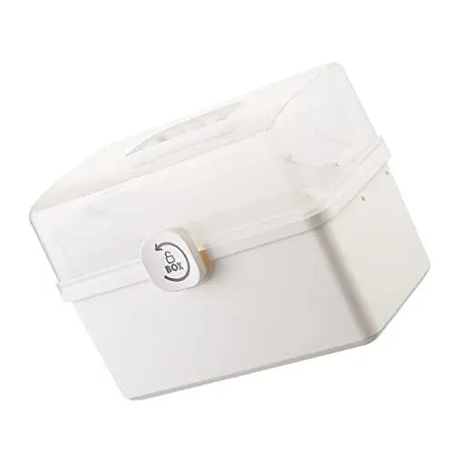 Produktbild: WATIIFUFU 1 Stück Karton für Medikamente Schrank für die Aufbewahrung von Medikamenten Erste Hilfe Medikamenten Schrank notfallbox multifunktionales medizinisches Kit pp