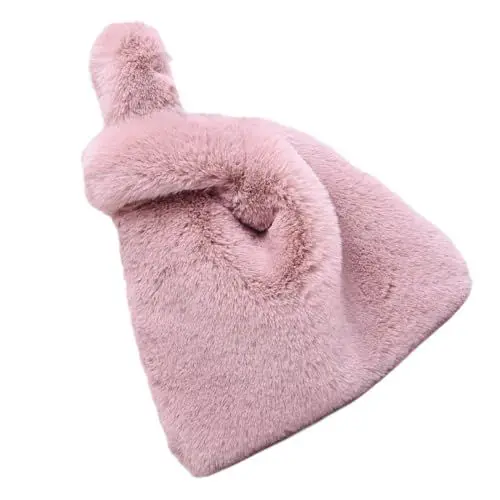 Produktbild: WATIIFUFU Modische Plüsch-handtasche Mit Großem Fassungsvermögen – Schultertasche Für Damen Mädchen Teenager – Ideal Für Reisen Einkaufen Aufbewahrung