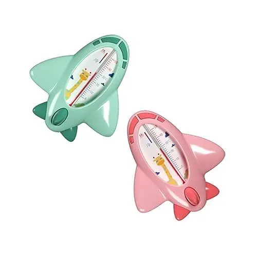 Produktbild: WATIIFUFU 2St badetemperatur kinder thermometer kinderthermometer pooltermeter swimming pool thermometer Badewanne Spielzeug Duschwasser entzückendes Thermometer Wasserthermometer Rosa