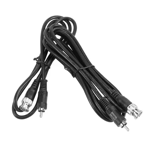Produktbild: WATIIFUFU 2 Stück BNC Zu AV Videokabel Kamera Zu TV Konvertierungskabel Hochwertig 15m Länge Ideal Für Und Heimkinosysteme