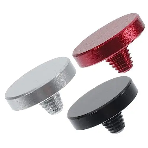 Produktbild: WATIIFUFU 3 Stück Soft Release Button Konkave Aluminiumlegierung Für Die Kamera Einfach Zu Bedienen