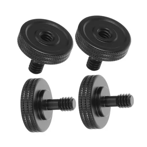 Produktbild: WATIIFUFU 1/4 Kamerahalterung Daumenschraube Durch Release Adapter Kamera 4er Set Rändelschraube