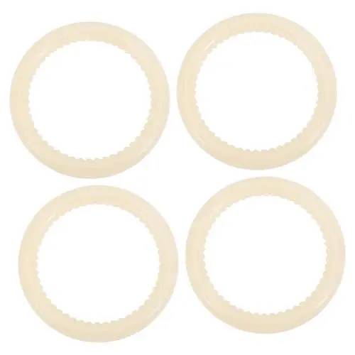 Produktbild: WATIIFUFU 4 Stück Schalring Schlingenträgerring Babytragen Babytragetuch Ring Für Kleinkinder -hosenträger Tragetuch Für Kleinkinder Neugeborene Babytrage Halter Trage Plastik Weiß
