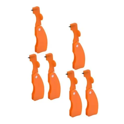 Produktbild: WATIIFUFU 6St Orangenschäler Zitrusentferner Limettenschäler zitronenöffner schäler Fruchtöffner Zitrusschalenschneider Fruit Peeler gemuseschaeler Orangenschälwerkzeug Früchteöffner pp