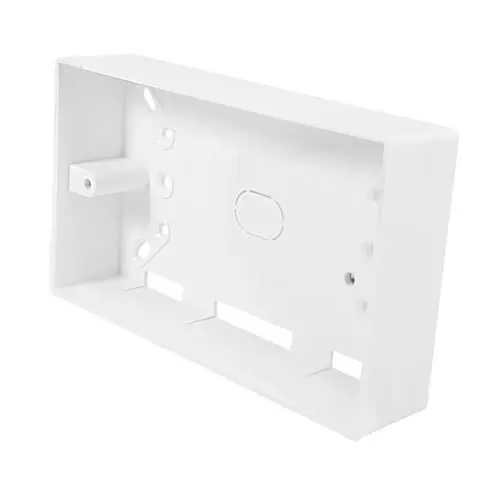 Produktbild: WATIIFUFU Box Box Kunststoff Weiß Wandsteckdosen Sockel Sockel Gehäuse Elektrokästen