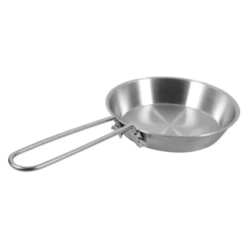 Produktbild: WATIIFUFU Gourmet-bratpfanne Abnehmbar Mini-pfanne Mit Klappbarem Griff Antihaftbeschichtet Für Schnelles Kochen