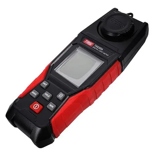 Produktbild: WATIIFUFU Digitaler Bildschirm digitales Luxmeter Belichtungsmesser Fotografie Pflanzen wachsen Lichter werde leicht Belichtungsmesser für Pflanzen digitales Photometer weicher Gummi