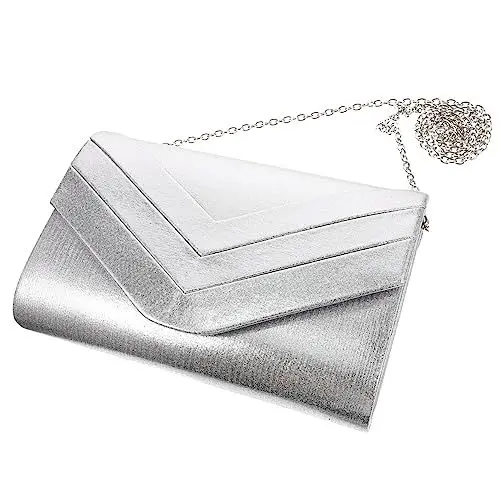 Produktbild: WATIIFUFU Damen Tragbare Mode Geldbörse Wechseltasche Make-up Tasche Elegante Clutch Handtasche