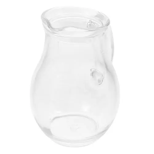 Produktbild: WATIIFUFU Milchkännchen aus Glas 250 ml kleiner Weintopf zarter Milchkännchen für die Einweihungsparty zu Weihnachten
