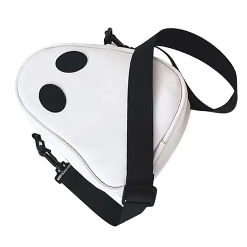 Produktbild: WATIIFUFU Moderne Umhängetasche Mit Gothic-geistermotiv Stilvolle Schultertasche Geldbörse Mit Halloween-geistermuster