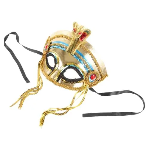 Produktbild: WATIIFUFU Karnevalsmaske ägyptische ägyptische Gesichtsmaske Ägypten Gesichtsmaske ägyptische - halloween masken halloweenmaske Party- für Party Stoff
