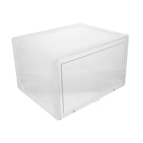 Produktbild: WATIIFUFU Transparente Schuhkartons Aus Kunststoff Schuh-organizer Transparente Schuhboxen Schuhbehälter Aufbewahrungsboxen Für Schuhe Stapelbar Und Platzsparend Für Schuhaufbewahrung Zu