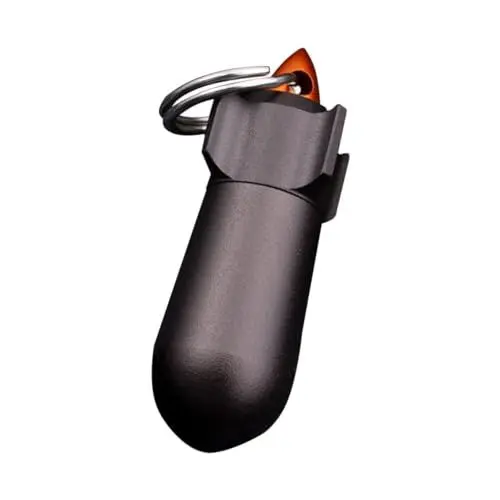 Produktbild: WATIIFUFU Hängende Flasche Reise Pille Pille Schlüsselanhänger Pochy Container Compact
