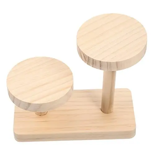 Produktbild: WATIIFUFU Schmuckständer Leiter-design Cupcake-turm Aus Holz Desktop-display-rack Für Schmuck Kuchen Macaron-