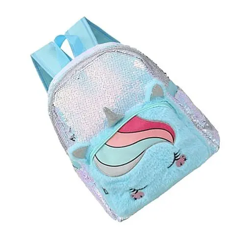 Produktbild: WATIIFUFU Modischer Rucksack Für Mädchen Und Kinder Pailletten-design Schultasche Bequeme Träger Büchertasche Für Den Täglichen Gebrauch