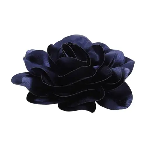 Produktbild: WATIIFUFU Satin Blumenbrosche Anstecknadel Brosche Für Damen Modische Stoffblumen Für Kleider Kleidung Brosche Dekor Kleidung Blumenbrosche Blumenbrosche Anstecknadeln