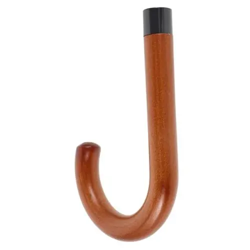 Produktbild: WATIIFUFU Schirmgriff Aus Rohrgeflecht Handgriff Für Regenschirm Ersatzgriff Für Reiseschirm Regenschirmgriffe Regenschirm-zubehör Ersatzteile Für Regenschirme Kompakter Griff Holz Brown