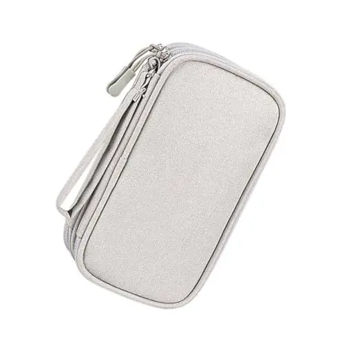 Produktbild: WATIIFUFU Tragbare Kabel Organizer Tasche Elektronischer Organizer Für Reise Aufbewahrung Von Ladekabel Ladegerät Powerbank Elektronik Zubehör Schwarz