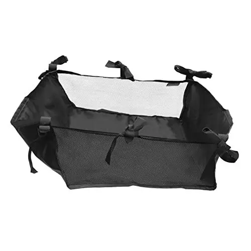 Produktbild: WATIIFUFU Universal Kinderwagen Unterkorb Organizer Praktischer Einkaufskorb Für Babywagen Große Kapazität Robustes Material Einfache Befestigung Schwarz