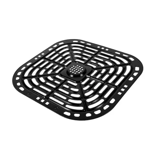 Produktbild: WATIIFUFU Zubehör Für Heißluftfritteusen Frischhalteplatte Für Heißluftfritteusen Airfryer-einsatz Korbteiler Für Die Luftfritteuse Trennwand Für Frittiergeräte Air Fryer Grillrost Metall