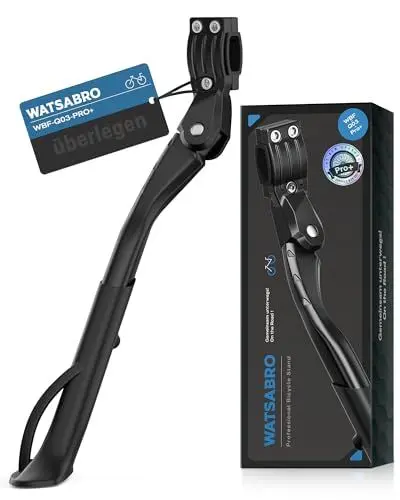 Produktbild: WATSABRO Fahrradständer 24-29 Zoll Pro+,Höhenverstellbarer Fahrrad ständer,Zunahme gepunktete rutschfeste gummifüße,Maximale Belastung 42 kg,Fahrradständer geeignet für Citybikes,MTB,VTT,Rennrad