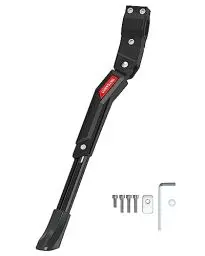 Produktbild: WATSABRO Fahrradständer 24-29 Zoll,rutschfest Seitenständer, Höhenverstellbar,Stabil Fahrradständer für Mountainbike, Trekkingrad, Cityrad