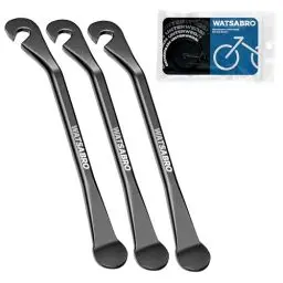Produktbild: WATSABRO Reifenheber Fahrrad,3 Stück Metall Reifenheber fur Fahrrad Reifenwechsel Werkzeug,Fahrrad Werkzeug,Fahrrad Reifenheber,schwarz