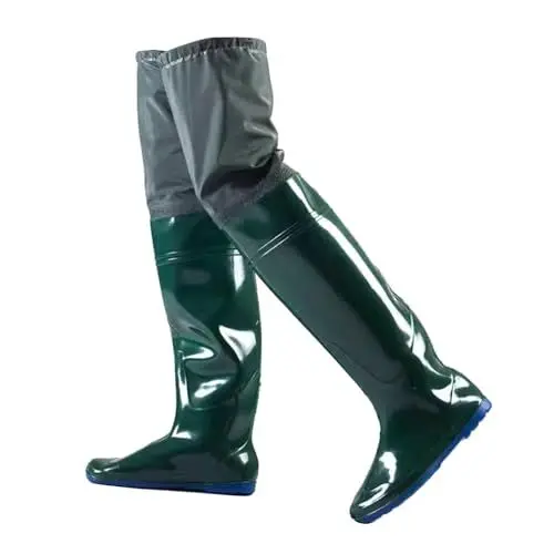 Produktbild: Watstiefel wasserdichte Hüftwaders, Watstiefel Für Angeln Und Jagen Im Freien, Leichte Hüftstiefel Für Erwachsene Männer Und Frauen(45 EU)