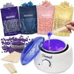 Produktbild: Waxing set Wachsmaschine Wachswärmer gerät, Wax Warmer mit Wachsperlen für Wachs Haarentfernung, Waxing Maschine Set, Wax Maschine für Wachs Haarentfernung Perlen