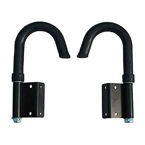 Produktbild: WBTY Teleskop-Leiterhaken-Stabilisatoren, Abstands-Dachhaken-Set, Griffstabilisator und Oberflächenschutz Verlängerungsleitern (Schwarz)