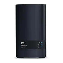Produktbild: WD My Cloud EX2 Ultra 16 TB Netzwerkspeicher für Backups (ortsunabhängig, zentrale Netzwerk-Backups, Datensicherheit, My Cloud OS 5, flüssiges Streaming), HDD
