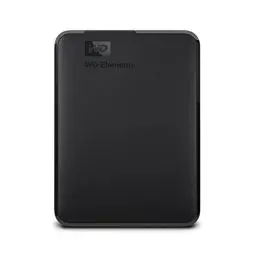 Produktbild: WD Elements Portable externe Festplatte 1 TB (mobiler Speicher, USB 3.0-Schnittstelle, Plug-and-Play, für Windows formatiert) Schwarz