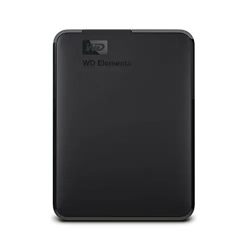 Produktbild: WD Elements Portable externe Festplatte 1 TB (mobiler Speicher, USB 3.0-Schnittstelle, Plug-and-Play, für Windows formatiert) Schwarz