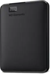 Produktbild: WD Elements Portable externe Festplatte 5 TB (mobiler Speicher, USB 3.0-Schnittstelle, Plug-and-Play, für Windows formatiert) Schwarz