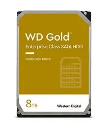 Produktbild: WD Gold™ 8 TB Interne Festplatte 8.9 cm HDD (3.5 Zoll) SATA III, Enterprise HDD, Gold