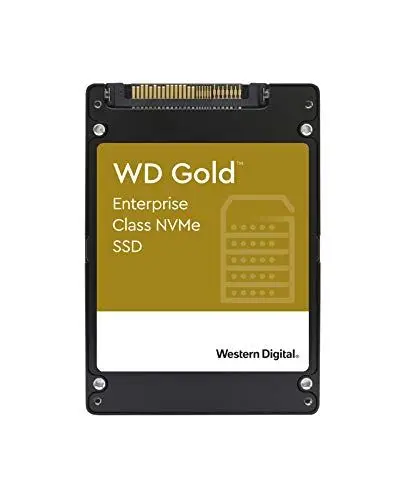 Produktbild: WD Gold 3.84 TB PCIe Gen 3 Enterprise-SSD, hohe Endurance: 5.600 TBW