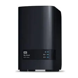 Produktbild: WD My Cloud EX2 Ultra 24 TB Netzwerkspeicher für Backups (ortsunabhängig, zentrale Netzwerk-Backups, Datensicherheit, My Cloud OS 5, flüssiges Streaming)