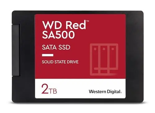 Produktbild: WD Red 2 TB NAS SSD 2.5 Inch SATA, Festkörper-Laufwerk