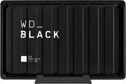 Produktbild: WD_BLACK D10 Game Drive externe Festplatte 8 TB (Übertragungsgeschwindigkeit bis zu 250 MB/s, 7200 U/min und aktive Kühlung, USB Typ-A zum Laden von Gaming-Ausrüstung) Schwarz