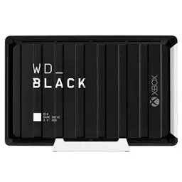 Produktbild: WD_BLACK D10 Game Drive for Xbox externe Festplatte 12 TB (Übertragungsgeschwindigkeit bis zu 250 MB/s, 1 Monat Xbox Game Pass Ultimate, 7200 U/min und aktive Kühlung) Schwarz