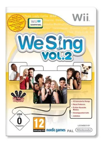 Produktbild: We Sing Vol. 2 - (Nintendo Wii)