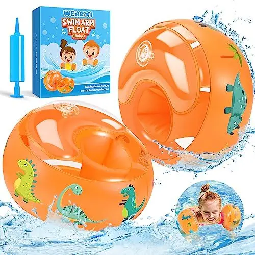 Produktbild: WEARXI Schwimmflügel Kinder 3-6 Jahre, Schwimmhilfe Baby ab 2 Jahr, Schwimmhilfe Kinder 3-6 Jahre, Schwimmflügel 2 Jahr, Schwimmflügel Baby