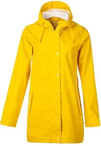 Produktbild: WEATHER REPORT Damen Regenmantel Petra W RAIN Jacket I wasserdichte Frauen Regenjacke I Outdoor Allwetterjacke 377 Sun 34