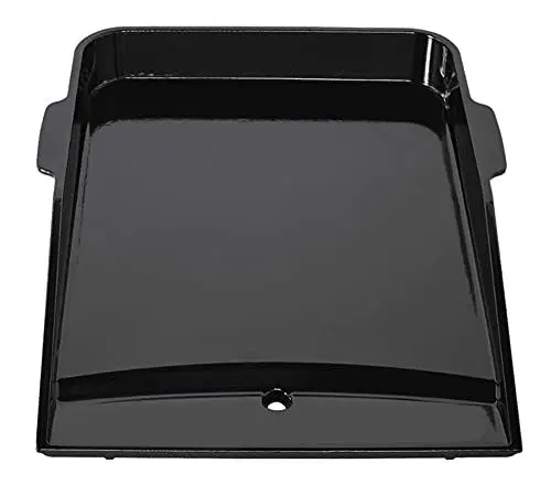 Produktbild: Weber Deluxe Plancha für Genesis II Modelle (57 x 40cm), Ersatz für Grillrost, Porzellan-emailliertes Gusseisen, passend für Weber Genesis II Gasgrill 400 & 600er Serie - Schwarz (7665)