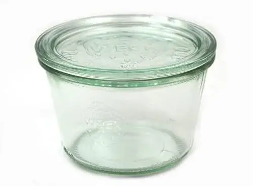 Produktbild: Weck 6 x Rundrandglas 0,25 Einkochglas Sturzglas Sturzform Einkochen