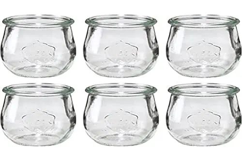 Produktbild: Weck rund Rand mini Tulip Jar, 220 ml, transparent, 12 stück