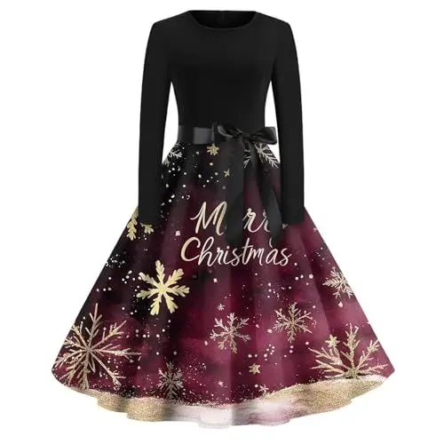 Produktbild: Wednesday Kostüm Weihnachten 50 Jahre Kleider Damen Schwarz Dress Abendgarderobe Damen Festlich Kleid Weiss Damen Lederkleid Damen Elegant Kleid Damen Elegant Kleid Damen Lila XL